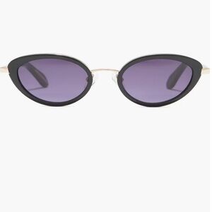 BCBGMAXAZRIA 49mm Oval Cat Eye Sunglasses